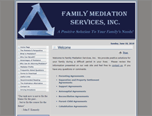 Tablet Screenshot of familymediator.com