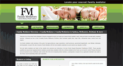 Desktop Screenshot of familymediator.com.au